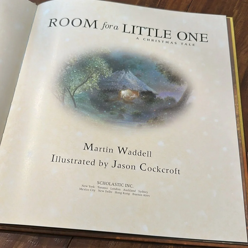 Room for a Little One Christmas Tale Martin Waddell Hardcover Nativity Kids Book